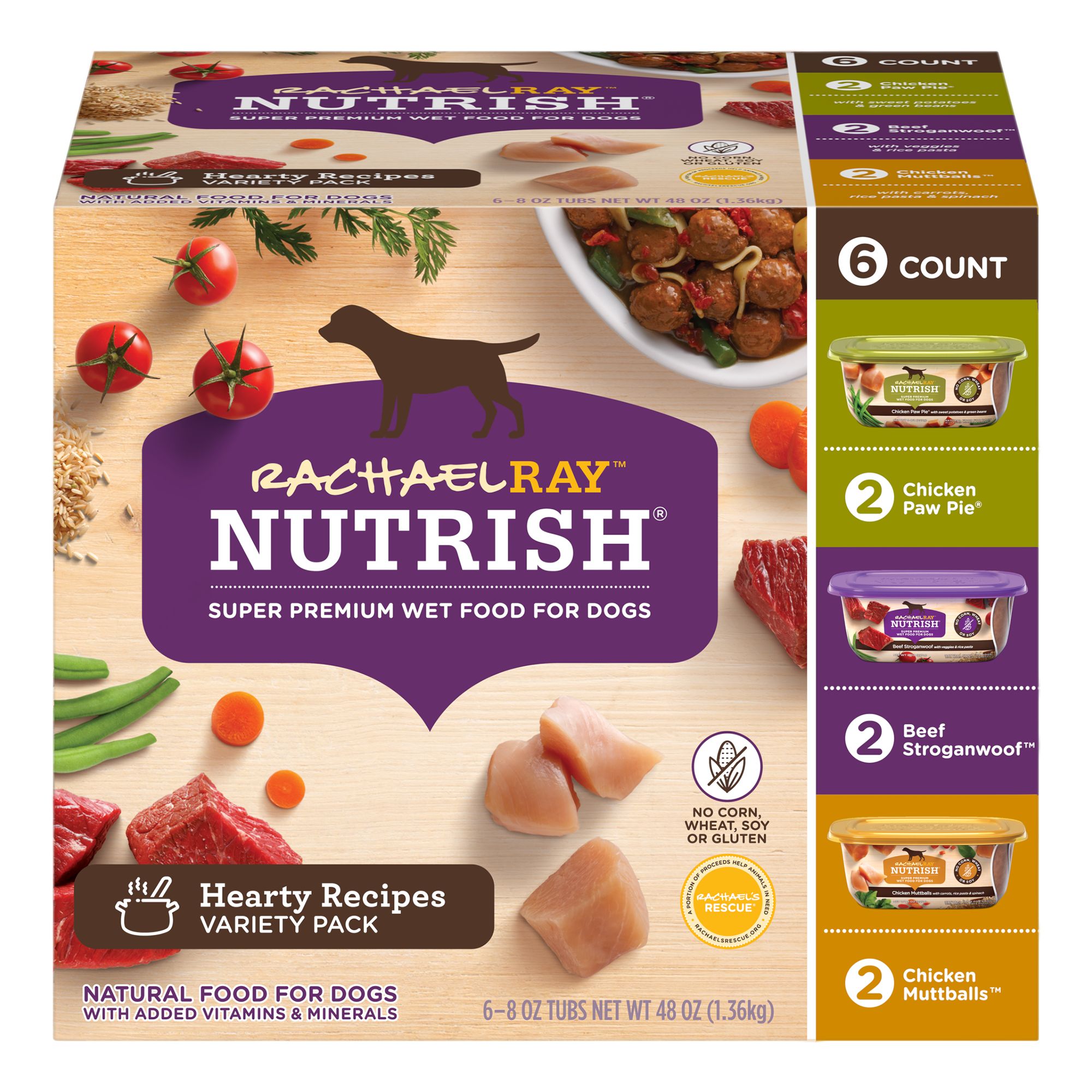 Rachael Ray Nutrish Wet Dog Food All Life Stage Chicken Sweet