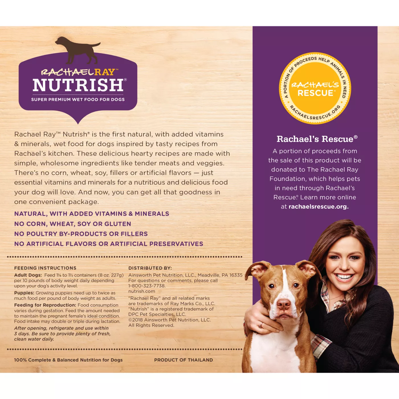 Rachel ray wet food sale