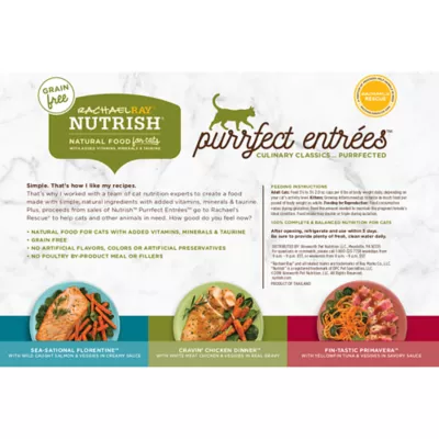 Product Rachael Ray Nutrish Purrfect Entrees Wet Cat Food - Variety Pack