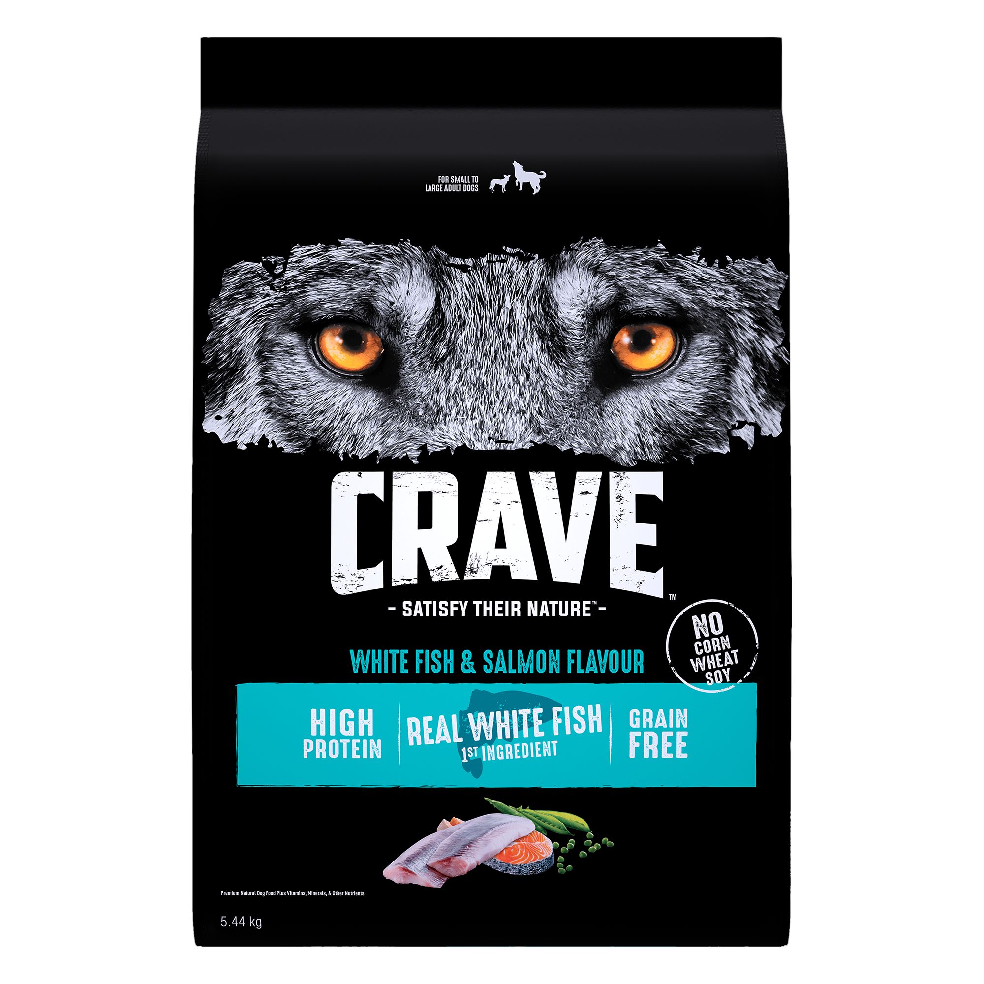 Crave salmon shop dog food ingredients