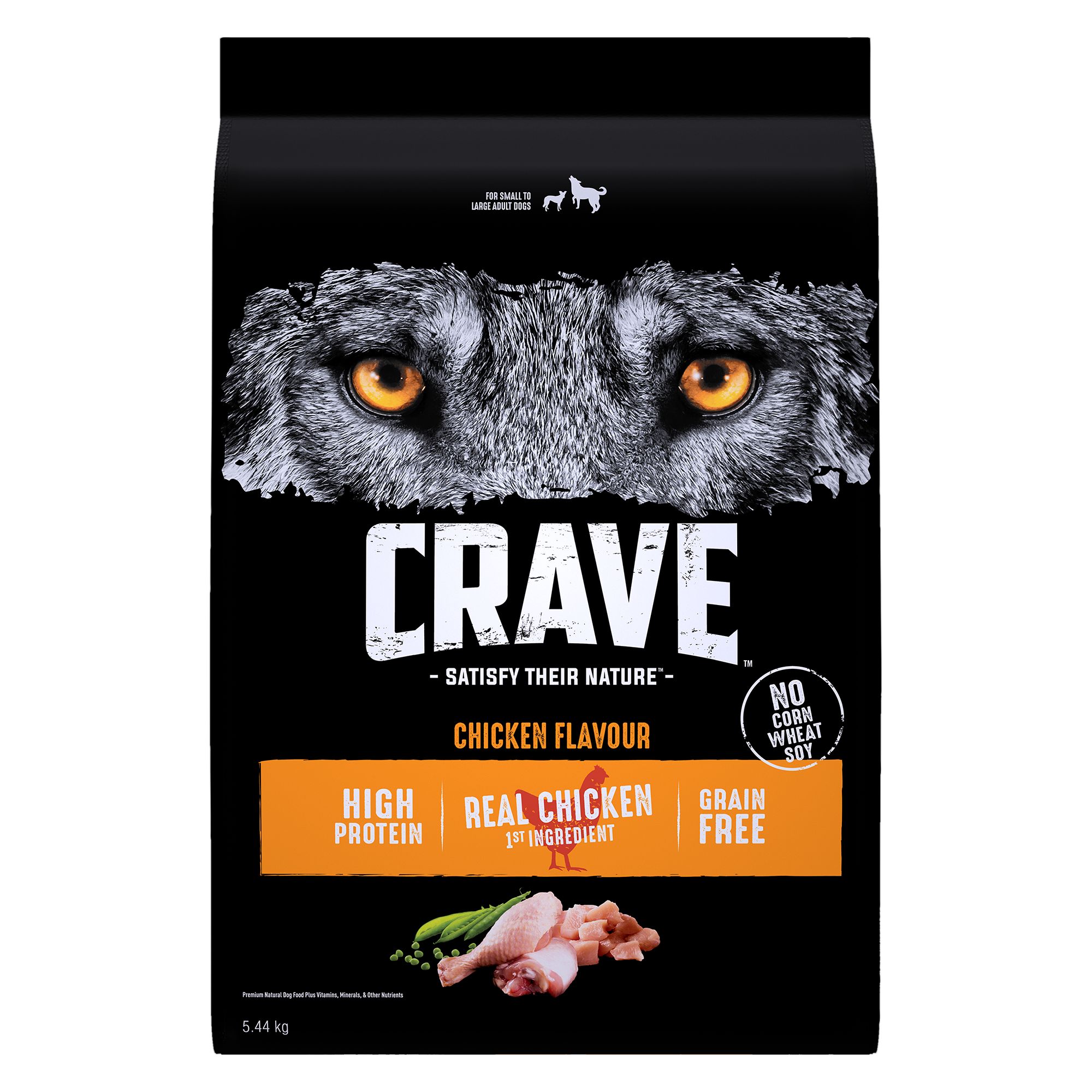 crave dog food nutrition