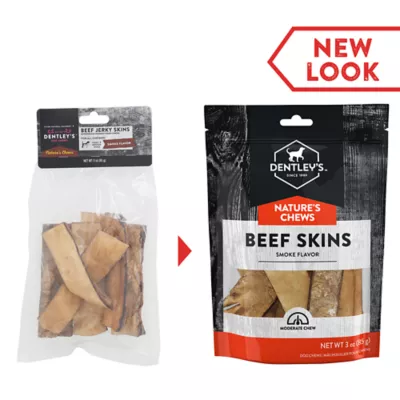 Product Dentley's® Nature's Chews Beef Jerky Skin Dog Chew