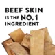 Product Dentley's® Nature's Chews Beef Jerky Skin Dog Chew