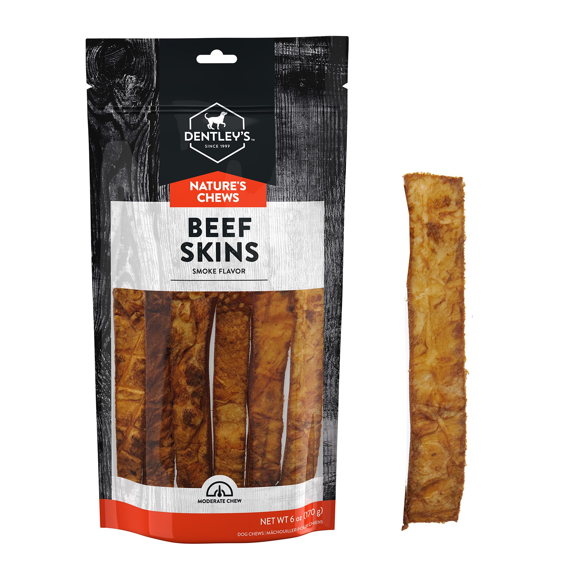 Beef jerky skins for hot sale dogs