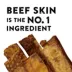 Dentley's® Nature's Chews Beef Jerky Skin Dog Chew image thumbnail 5