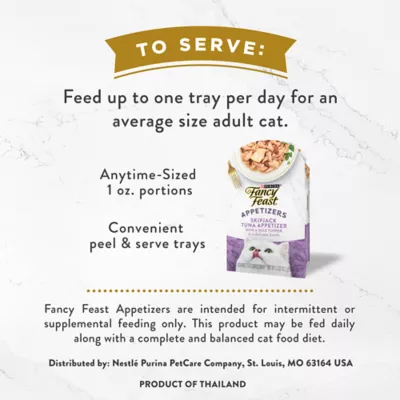 Product Fancy Feast® Appetizers Adult Cat Wet Food - 1.42 oz., Grain Free, No Animal By-Products