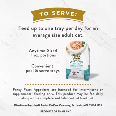 Product Fancy Feast® Appetizers Adult Cat Wet Food - 1.42 oz., Grain Free, No Animal By-Products