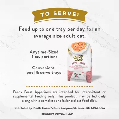 Product Fancy Feast® Appetizers Adult Cat Wet Food - 1.42 oz., Grain Free, No Animal By-Products