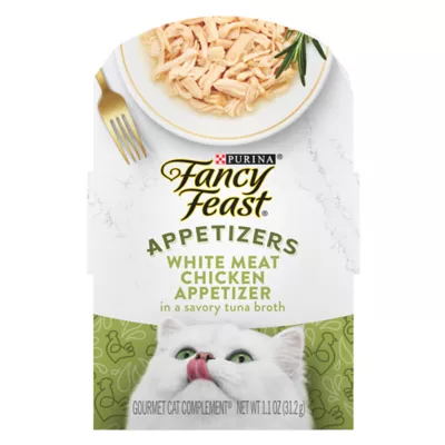 Fancy Feast® Appetizers Wet Cat Treat - Grain Free, No By-Products, 1.1 oz - Image 1