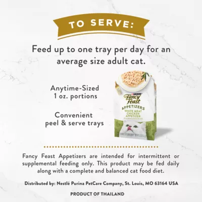 Fancy Feast® Appetizers Wet Cat Treat - Grain Free, No By-Products, 1.1 oz - Image 7
