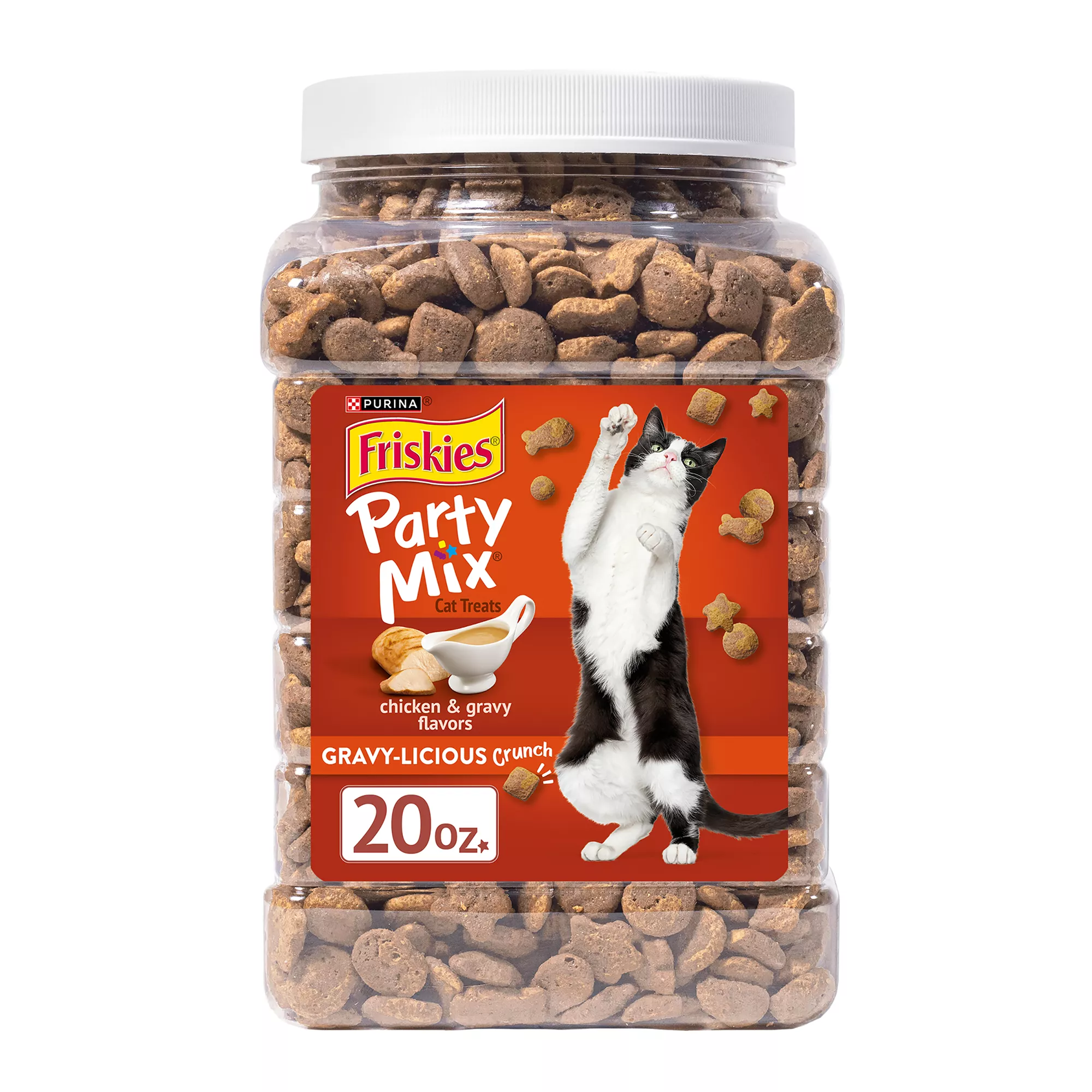 Purina® Friskies® Party Mix Adult Cat Treats