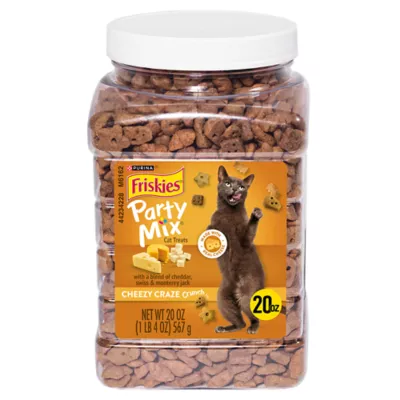 Product Purina® Friskies® Party Mix Cat Treats - Cheezy Craze Crunch