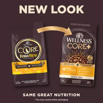 Product Wellness CORE+ Kibble + Freeze Dried Puppy Dry Dog Food - Grain Free, Chicken