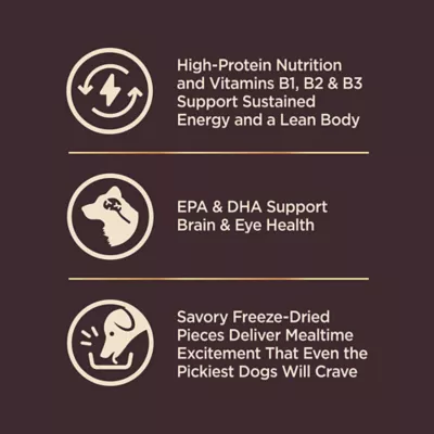 Product Wellness CORE+ Kibble + Freeze Dried Puppy Dry Dog Food - Grain Free, Chicken