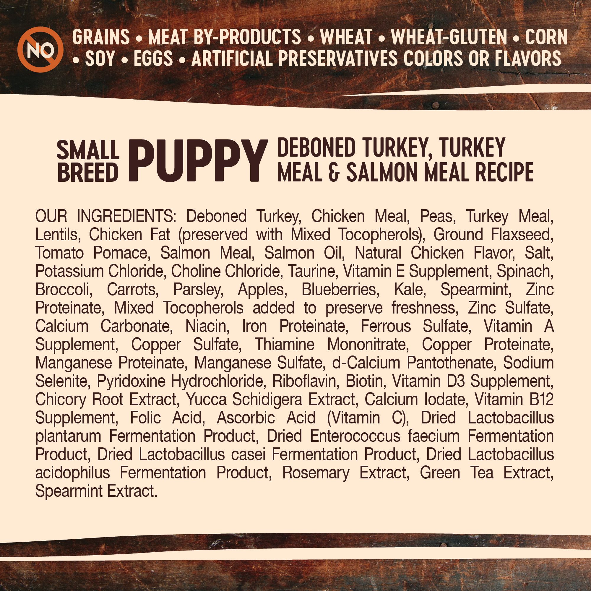 wellness core small breed puppy