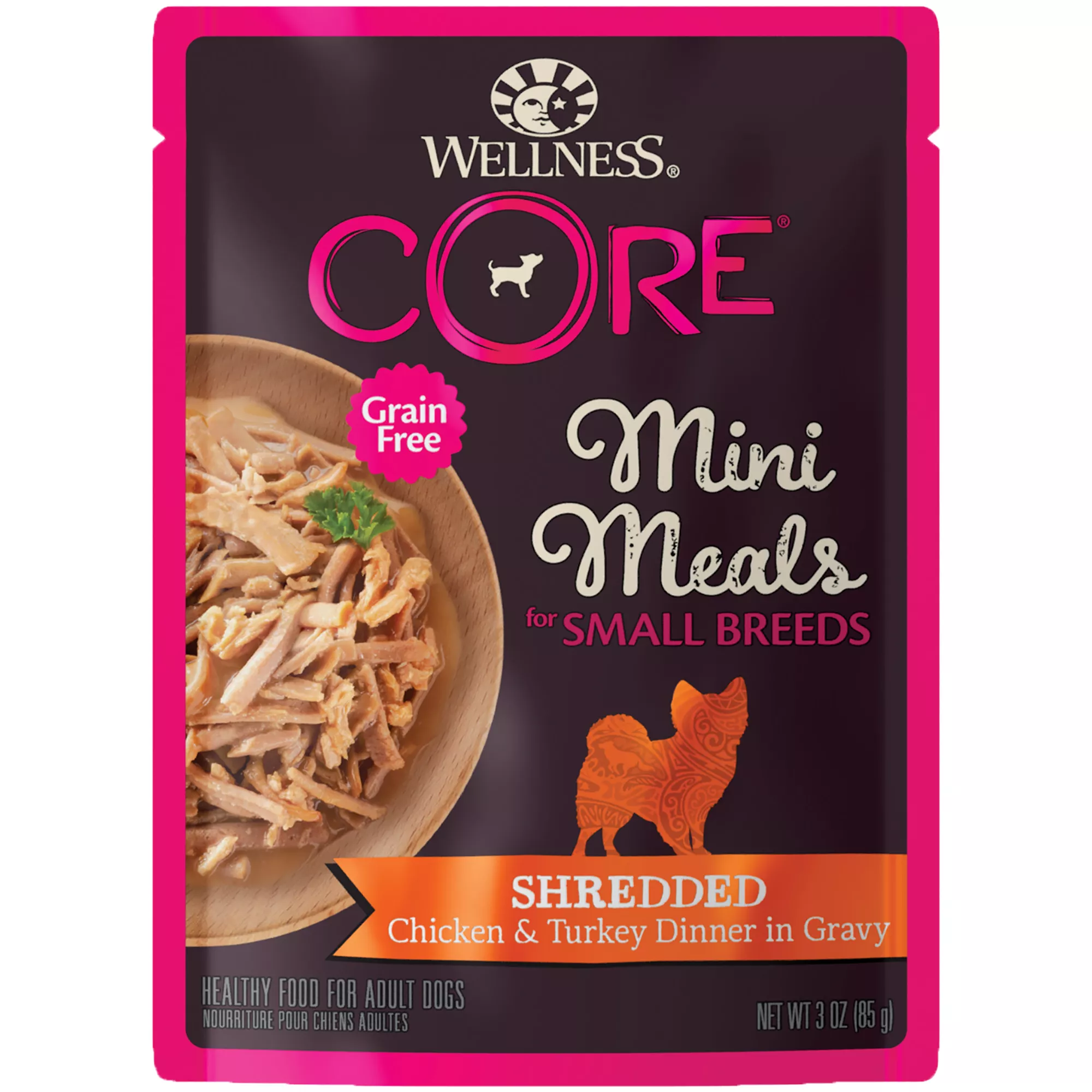 Wellness CORE Mini Meals Shredded All Life Stage Wet Dog Food - Natural, Grain Free