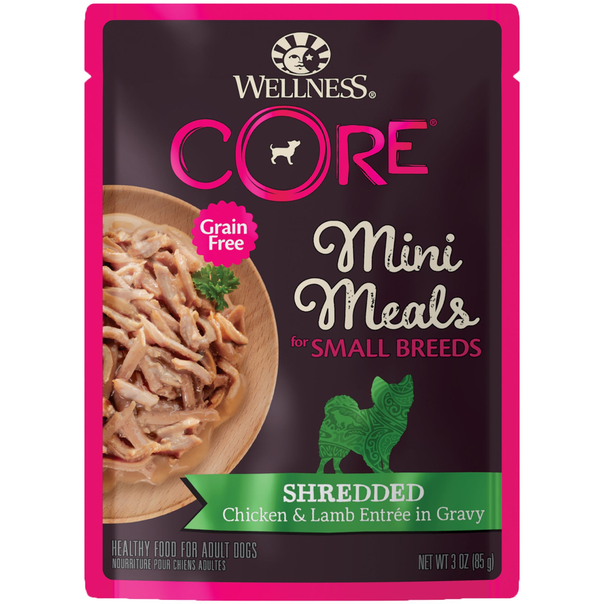 Wellness CORE Mini Meals Shredded All Life Stage Wet Dog Food Natural Grain Free