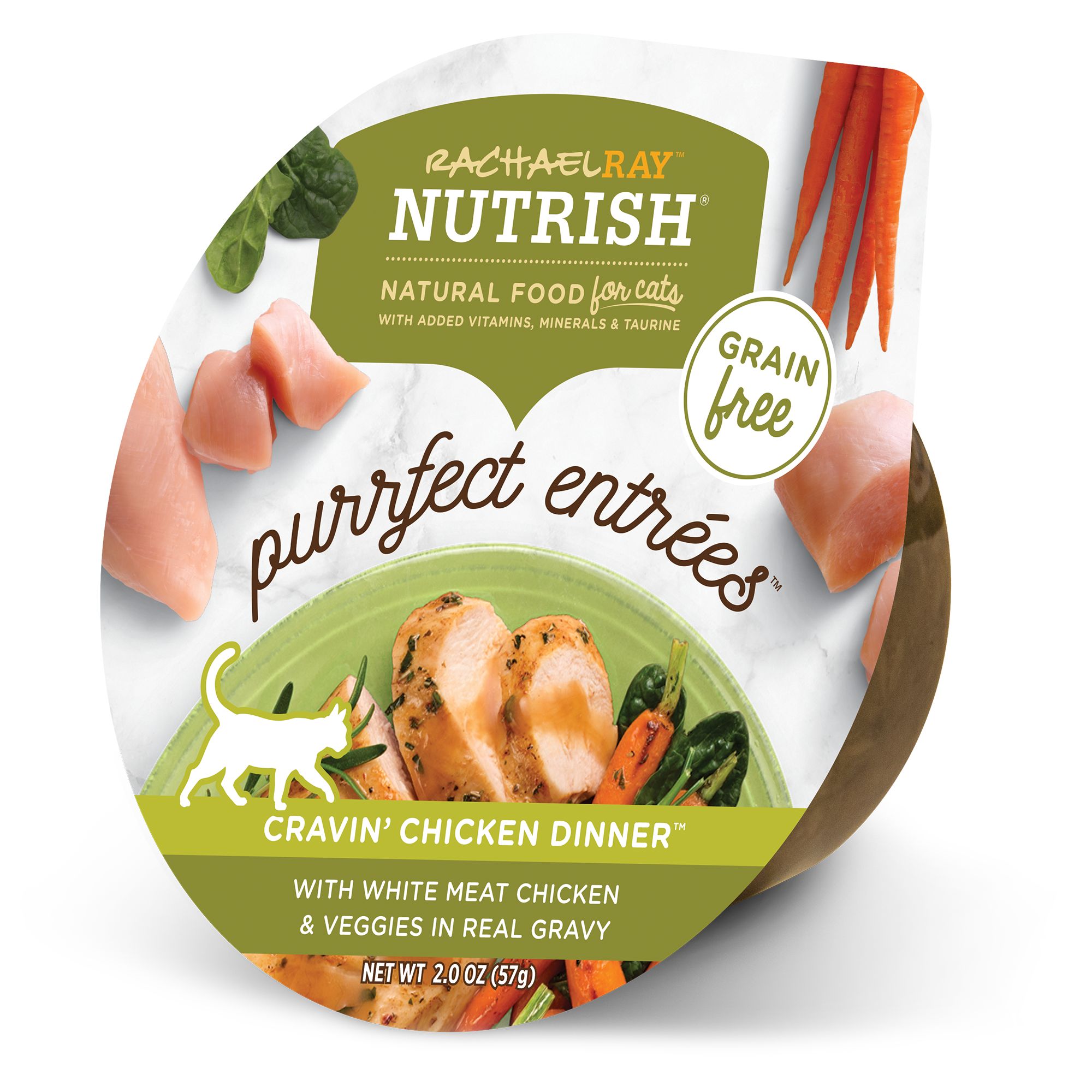 Rachael Ray Nutrish Purrfect Entrees Wet Cat Food Chicken cat