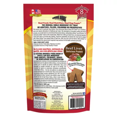 Product Benny Bully's Small Bites Dog Treats - Natural, Beef Liver