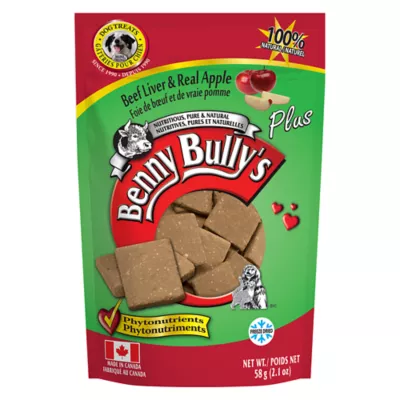 Product Benny Bully's Plus Dog Treat - Natural, Beef Liver & Apple