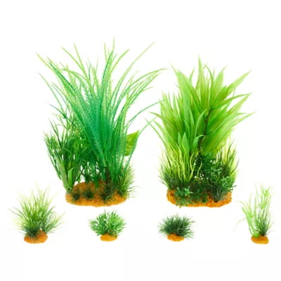 Product Top Fin® Artificial Aqaurium Plant Variety Pack - Up to 8"