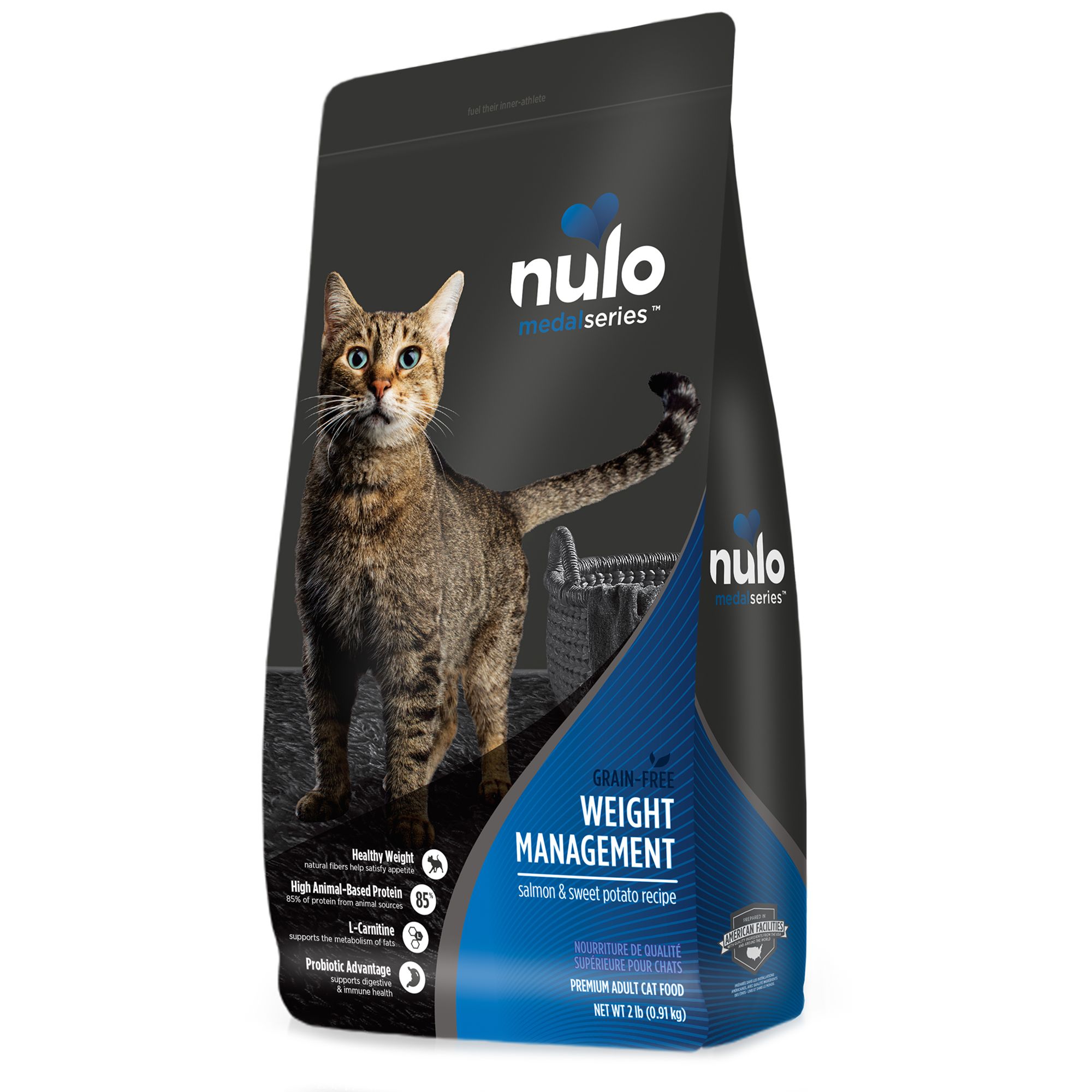 Nulo MedalSeries Healthy Weight Adult Dry Cat Food Salmon cat