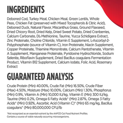 Nulo MedalSeries  All Life Stages Dry Cat Food - Grain Free, Cod - Image 6