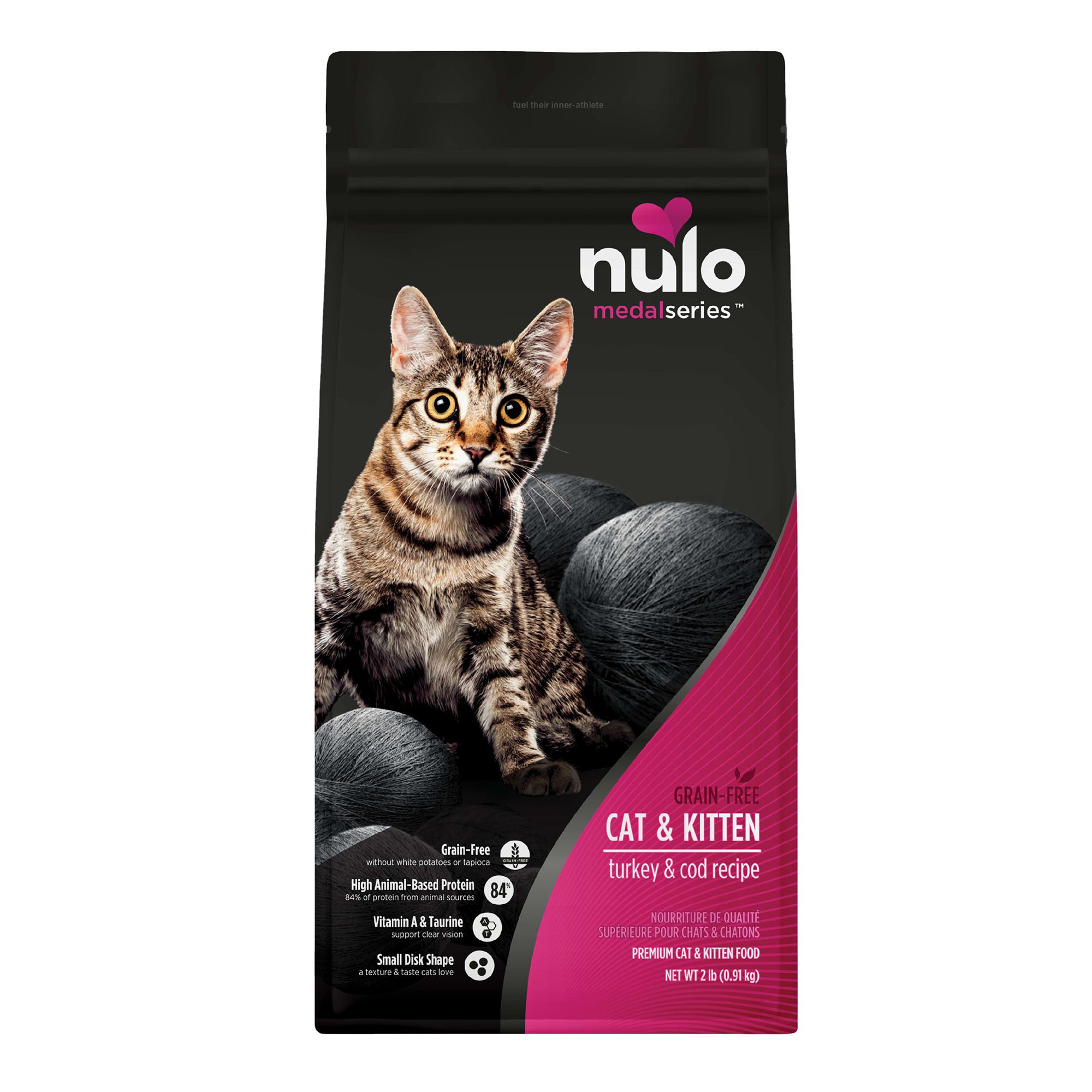 Nulo Medalseries Cat Kitten Food Grain Free Turkey Cod Cat Dry Food Petsmart