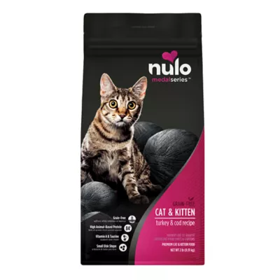 Product Nulo MedalSeries  All Life stages Dry Cat Food - Grain Free, Turkey & Cod