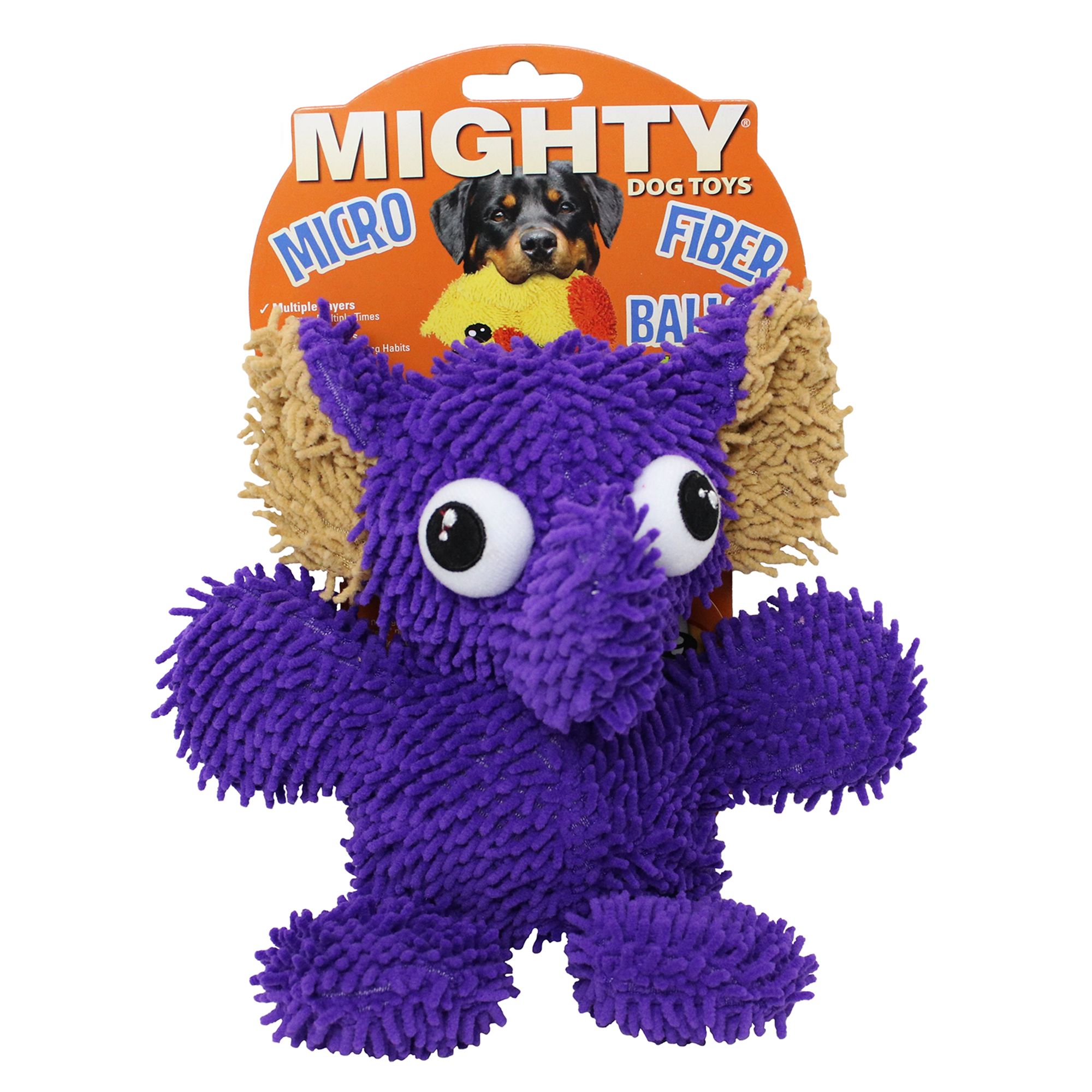 purple dog toy