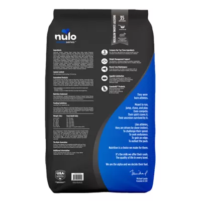 Product Nulo MedalSeries Weight Management Adult Dry Dog Food - Low Fat, Chicken