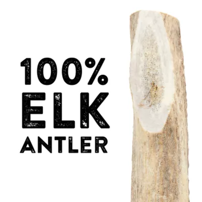 Product Dentley's® Nature's Chews Split Elk Antler Dog Chew