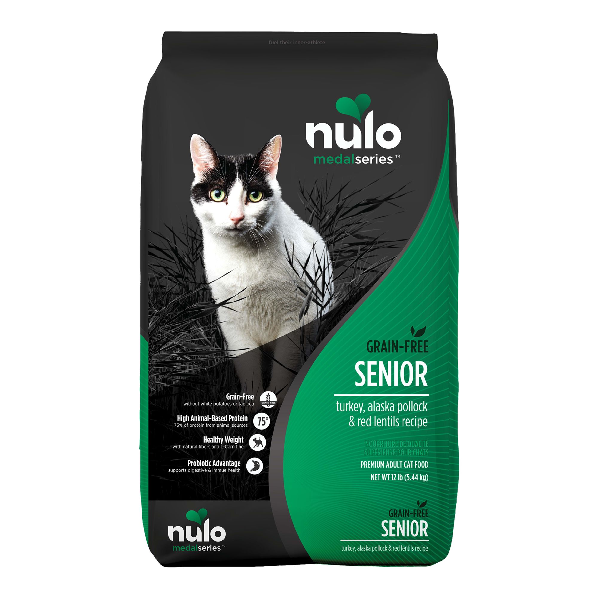 Nulo Medal Series Trade Senior Cat Food Grain Free Turkey Pollock Red Lentils Cat Dry Food Petsmart