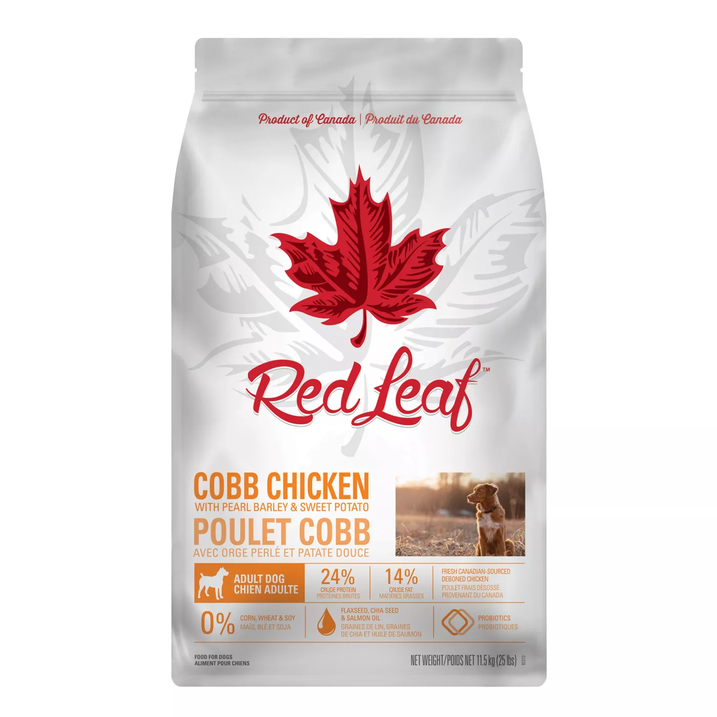 Red Leaf Adult Dog Food Cobb Chicken with Pearl Barley Sweet Potato