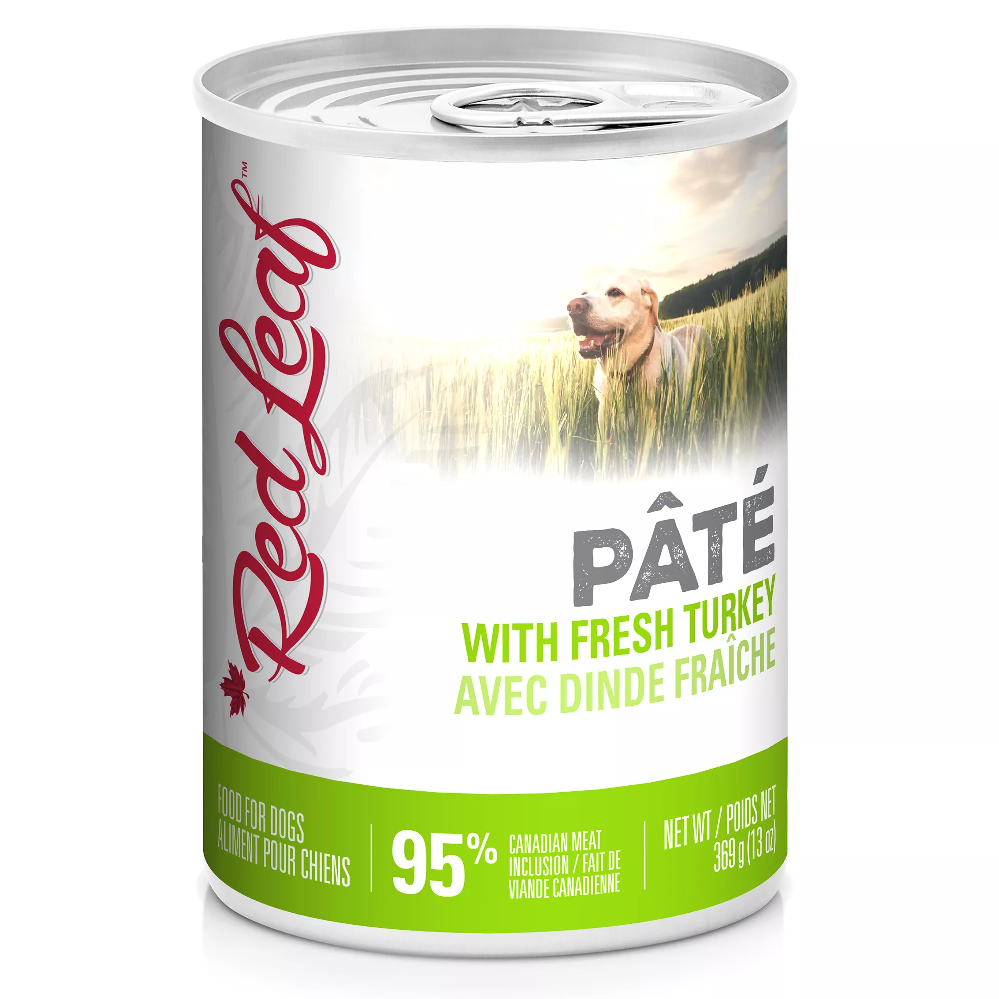 Red Leaf &trade; Pate Wet Dog Food - Turkey