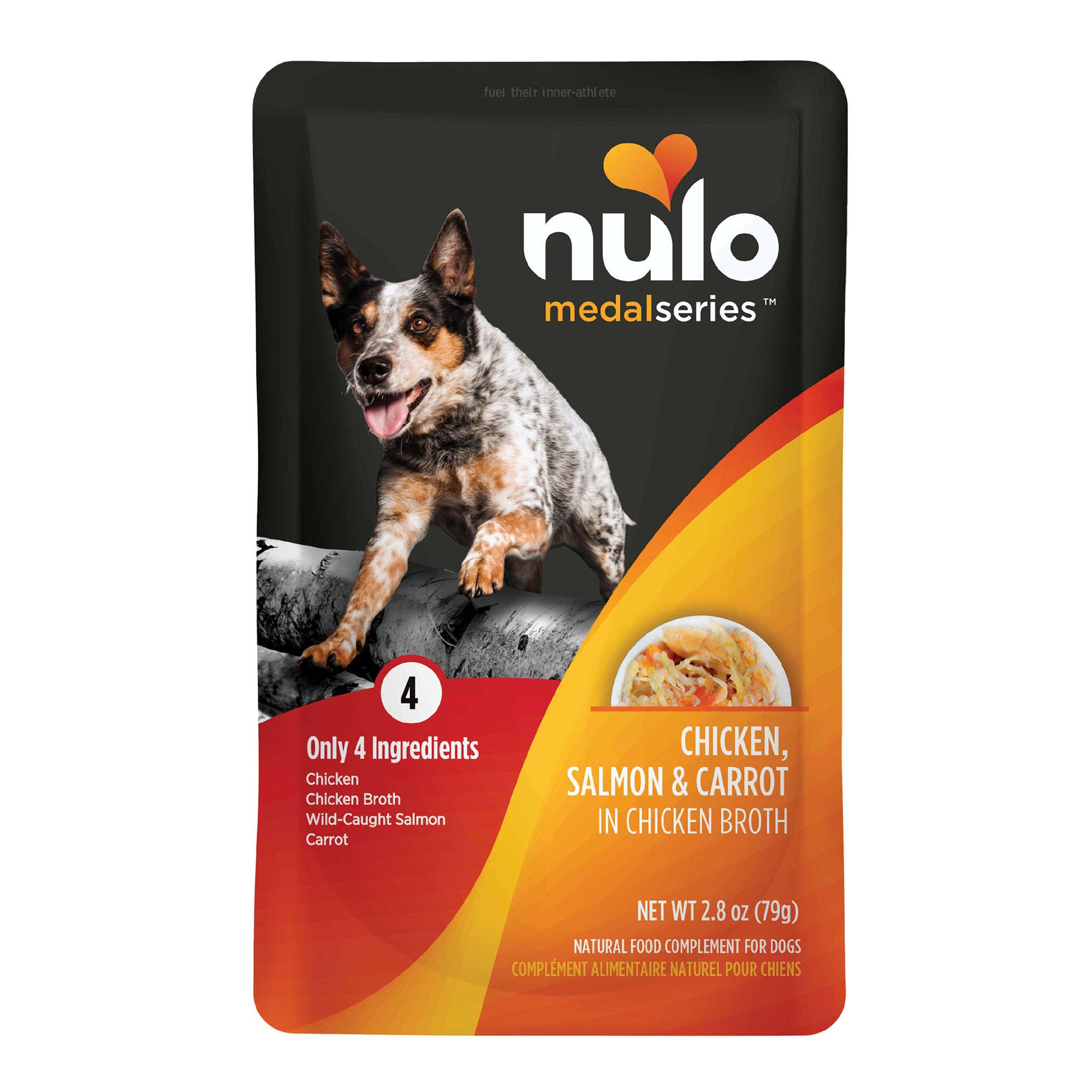 Moist dog food packets best sale