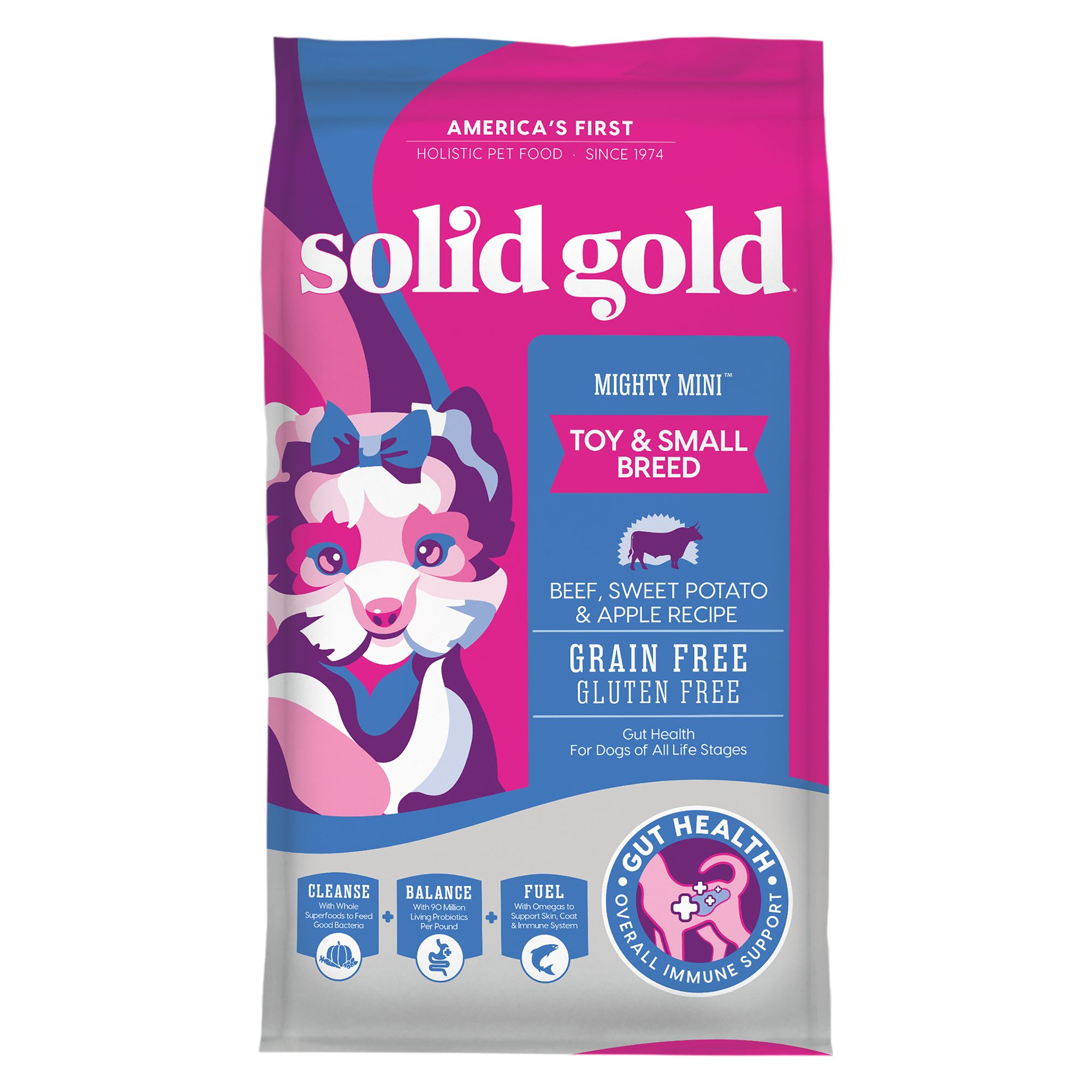 solid gold dog food small breeds