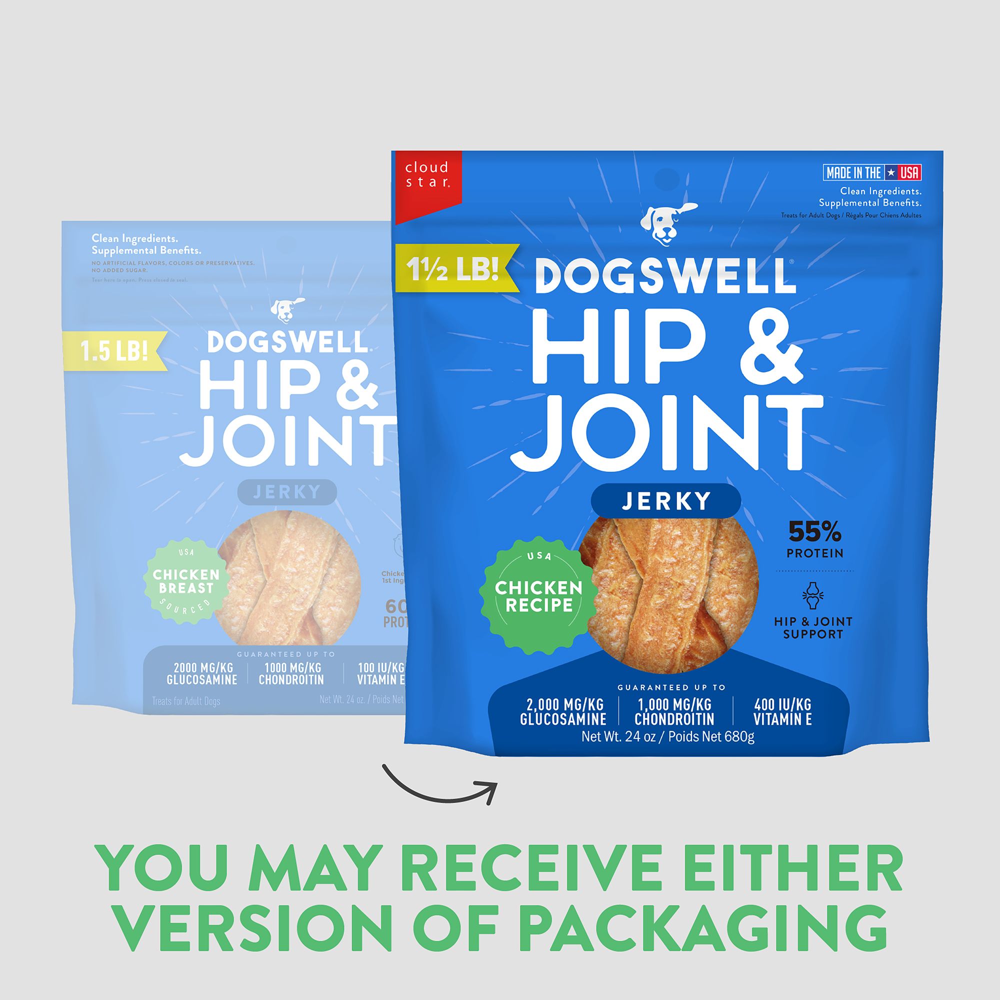dogswell hip and joint jerky