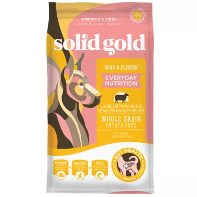 Product Solid Gold Hund-N-Flocken® Adult Dry Dog Food - Potato Free, Lamb, Brown Rice & Pearled Barley