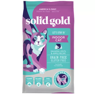 Product Solid Gold Let's Stay In™ Indoor Adult Cat Food - Grain Free, Gluten Free