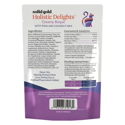 Product Solid Gold Holistic Delights™ Creamy Bisque Cat Food - Grain Free, Gluten Free
