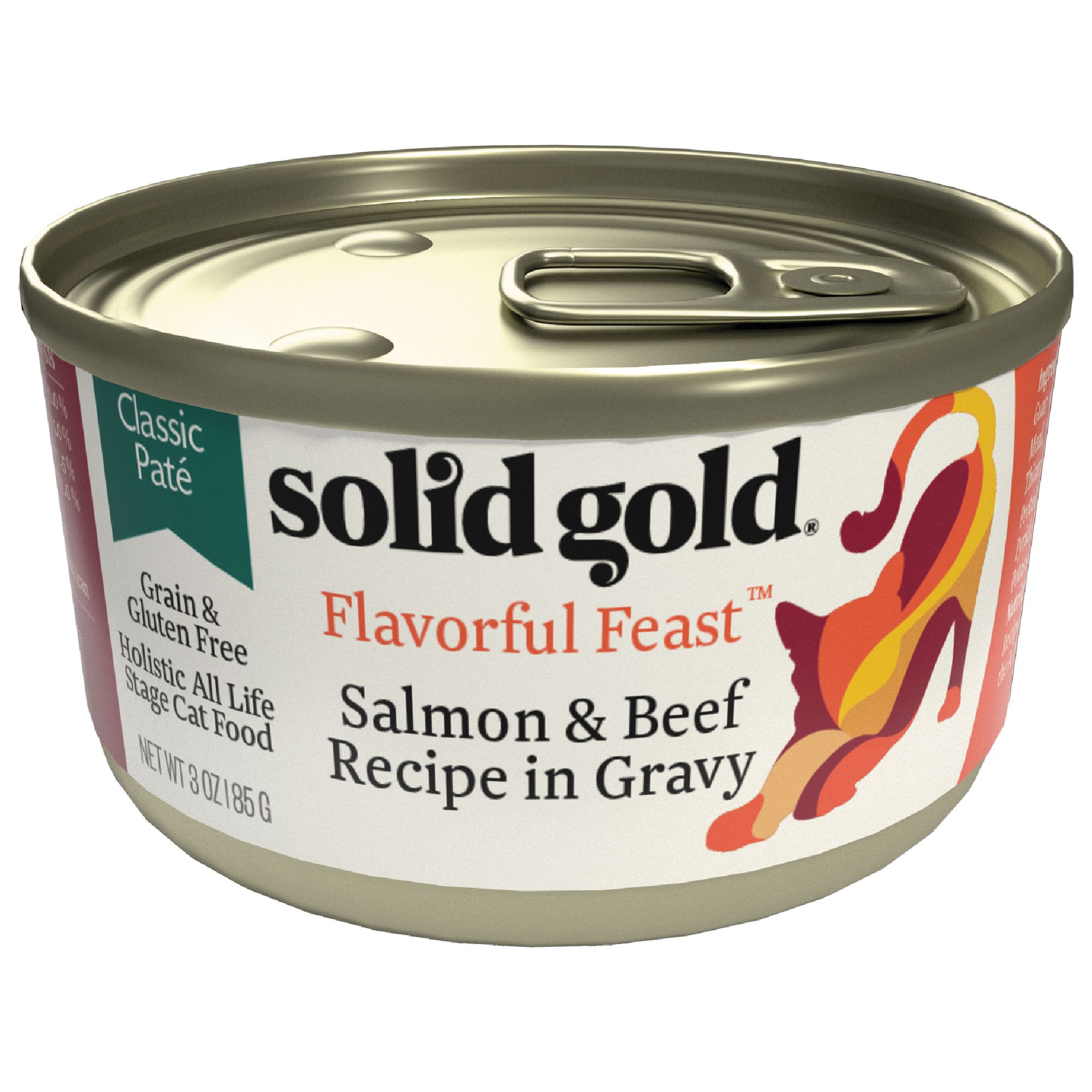 Solid Gold Flavorful Feast™ Cat Food Classic Pate, Grain Free, Gluten