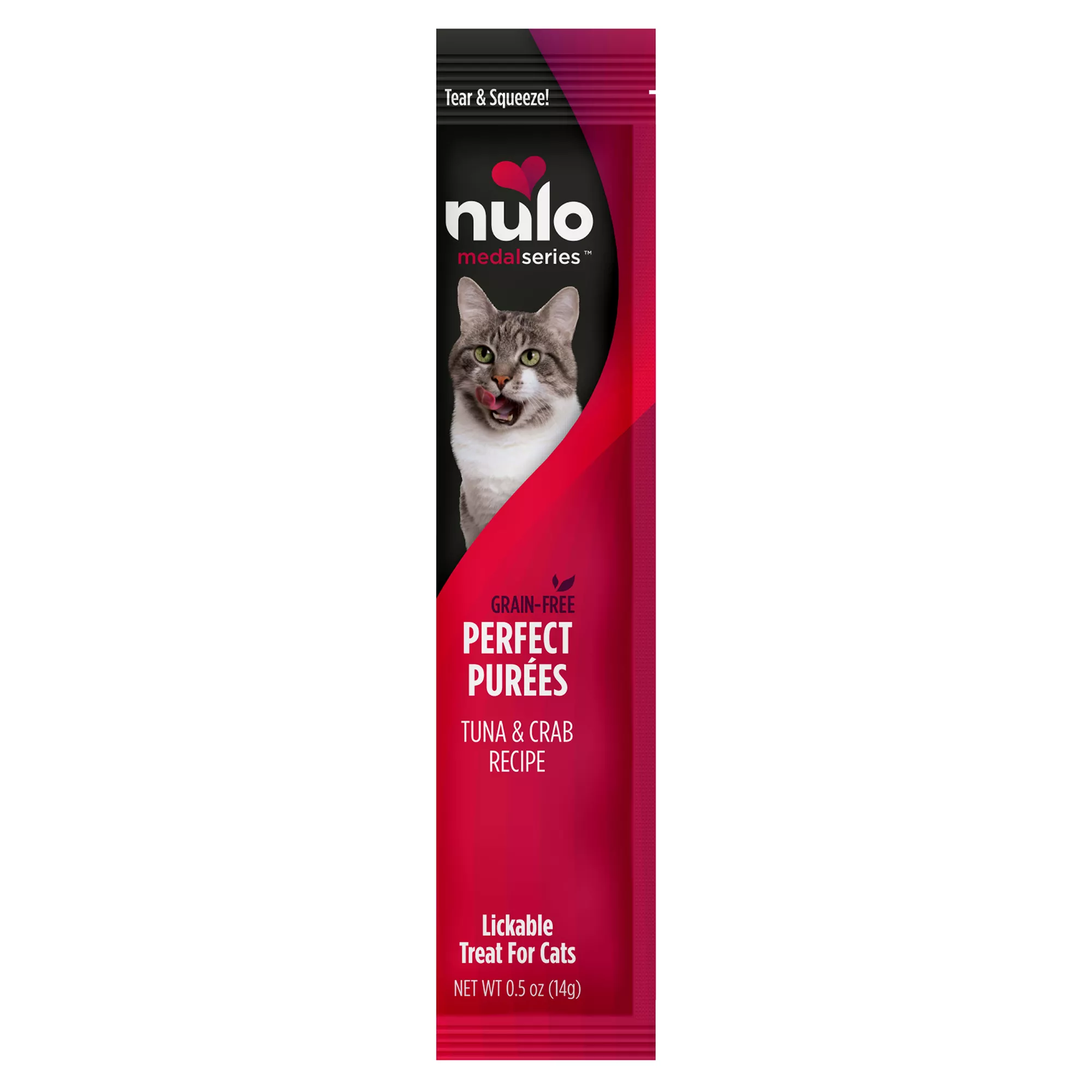 Nulo MedalSeries Perfect Purees Wet Cat Treat - Grain Free, 0.5 Oz.