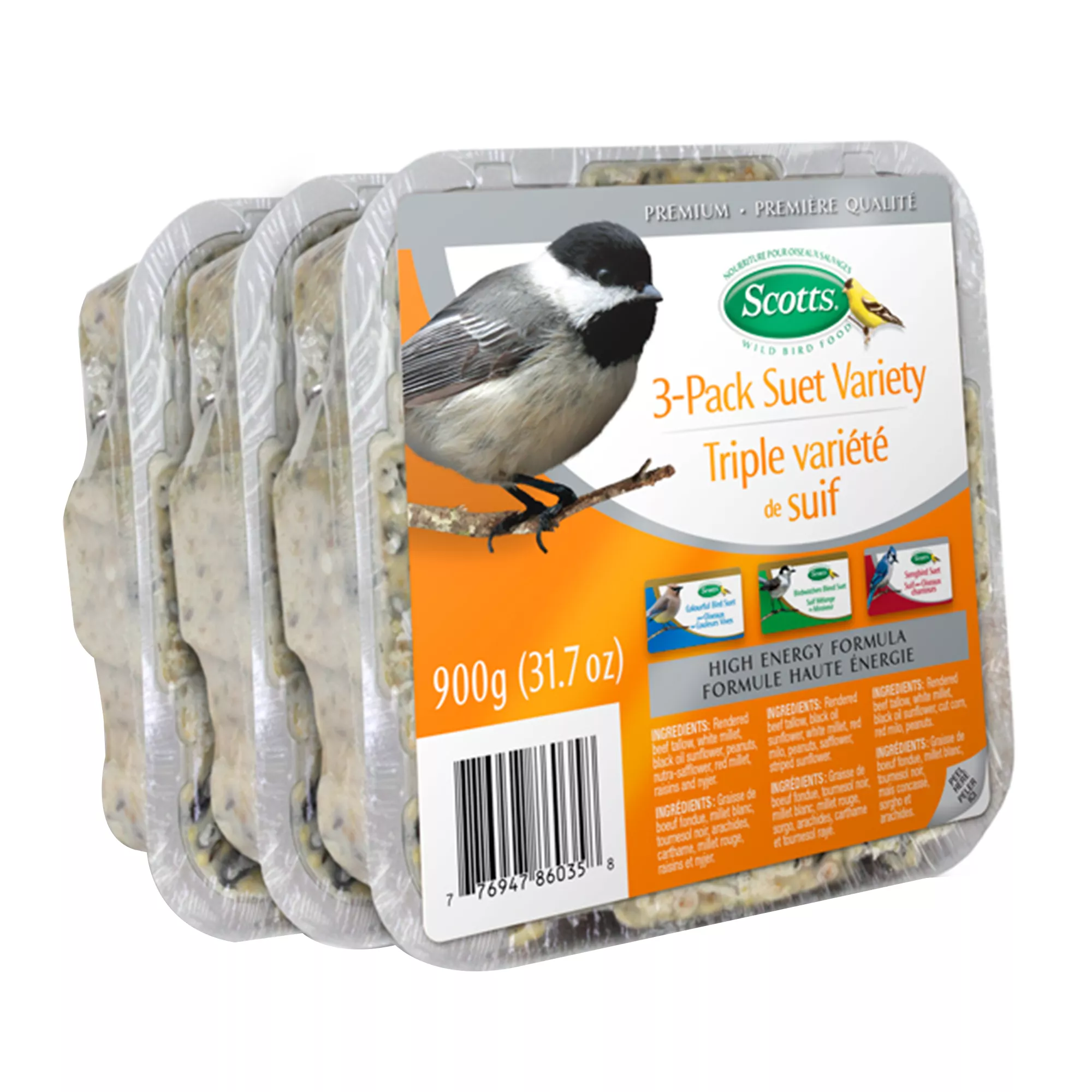 Scotts® Suet Variety Wild Bird Food - 3 Pack