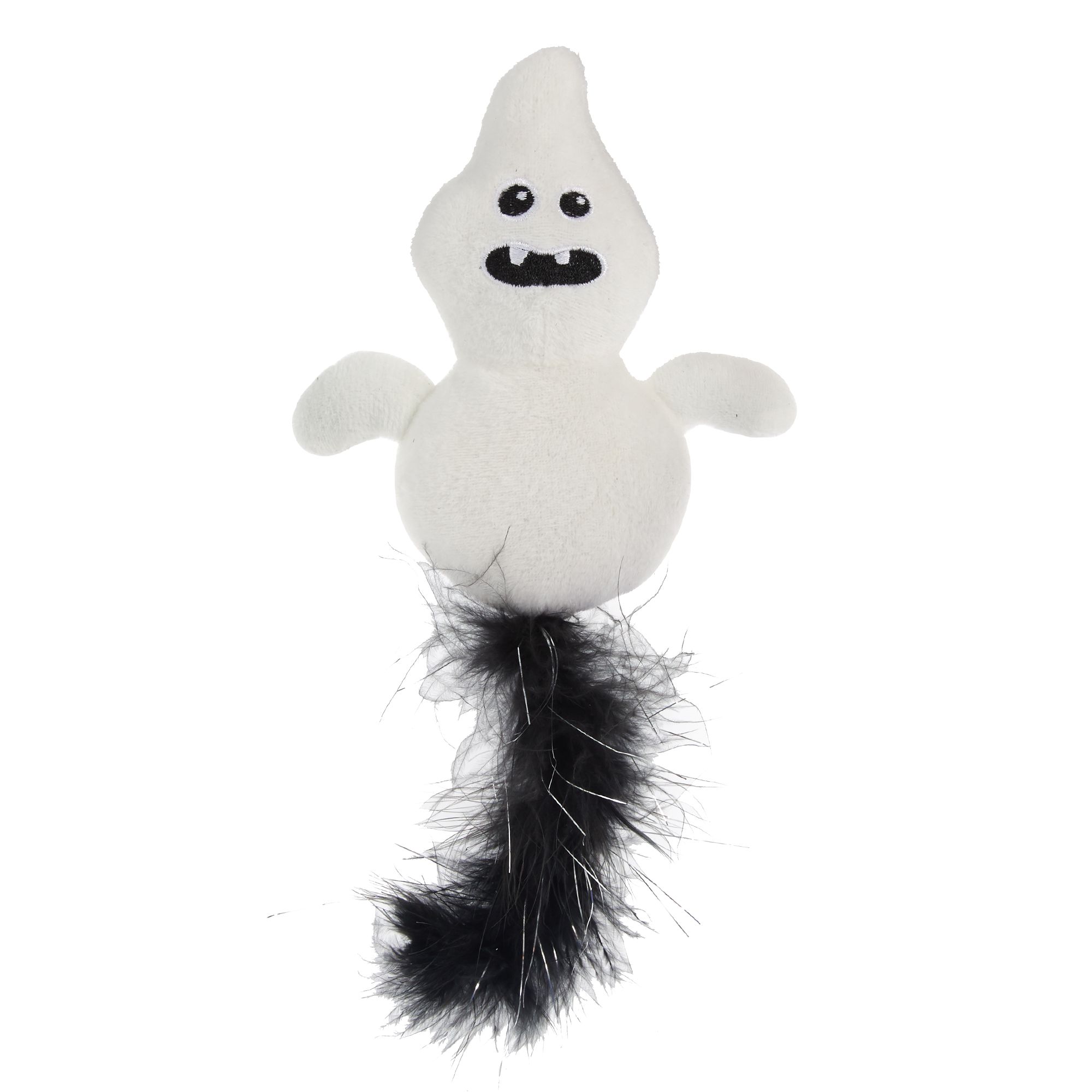 Thrills & Chills&trade; Halloween Ghost Cat Toy - Plush