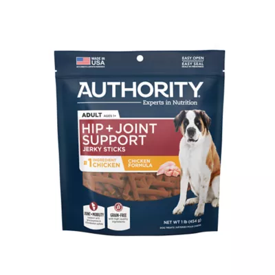 Product Authority® Hip & Joint Support Jerky Sticks Dog Treats - Grain Free