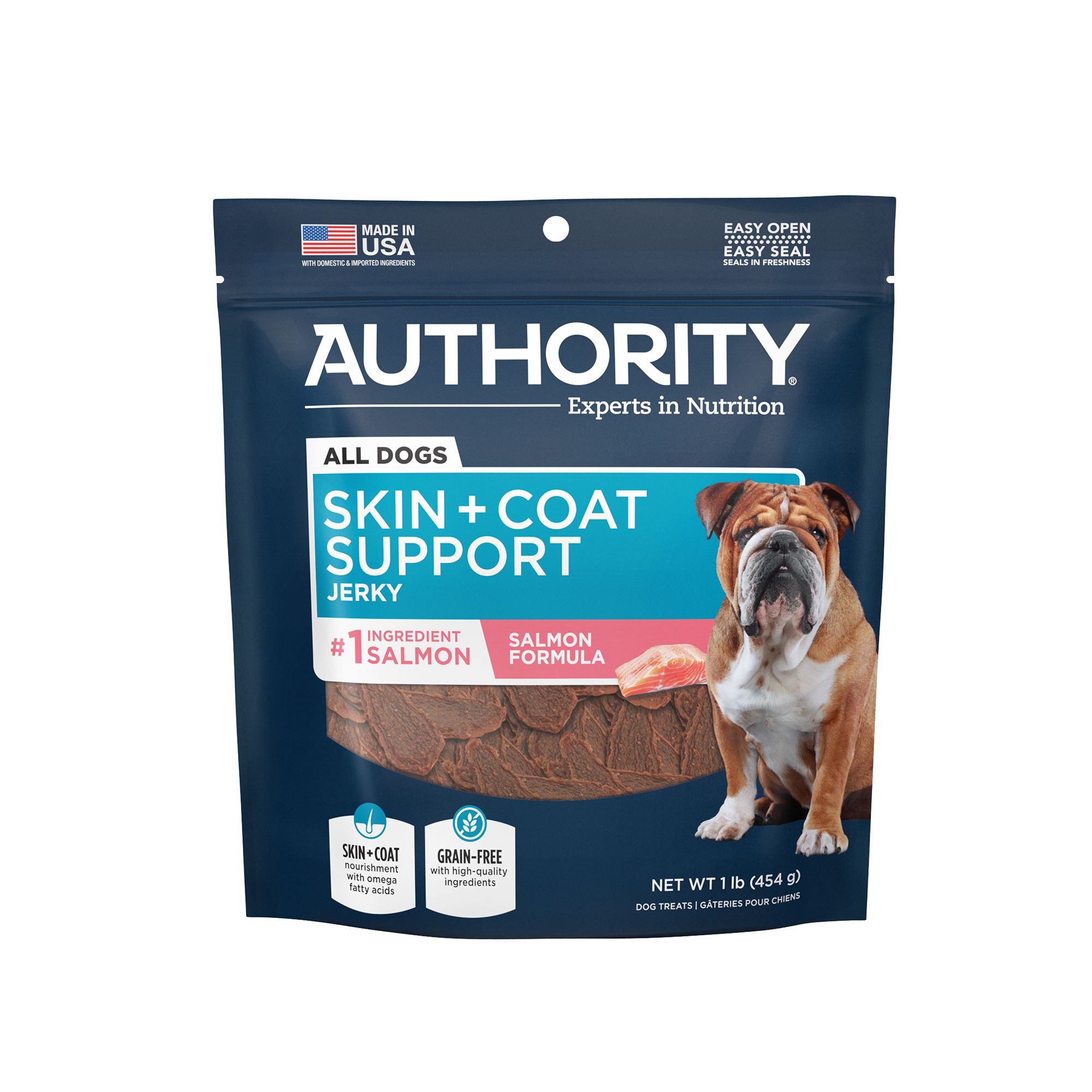 Authority Skin Coat Dog Treat 16 Oz