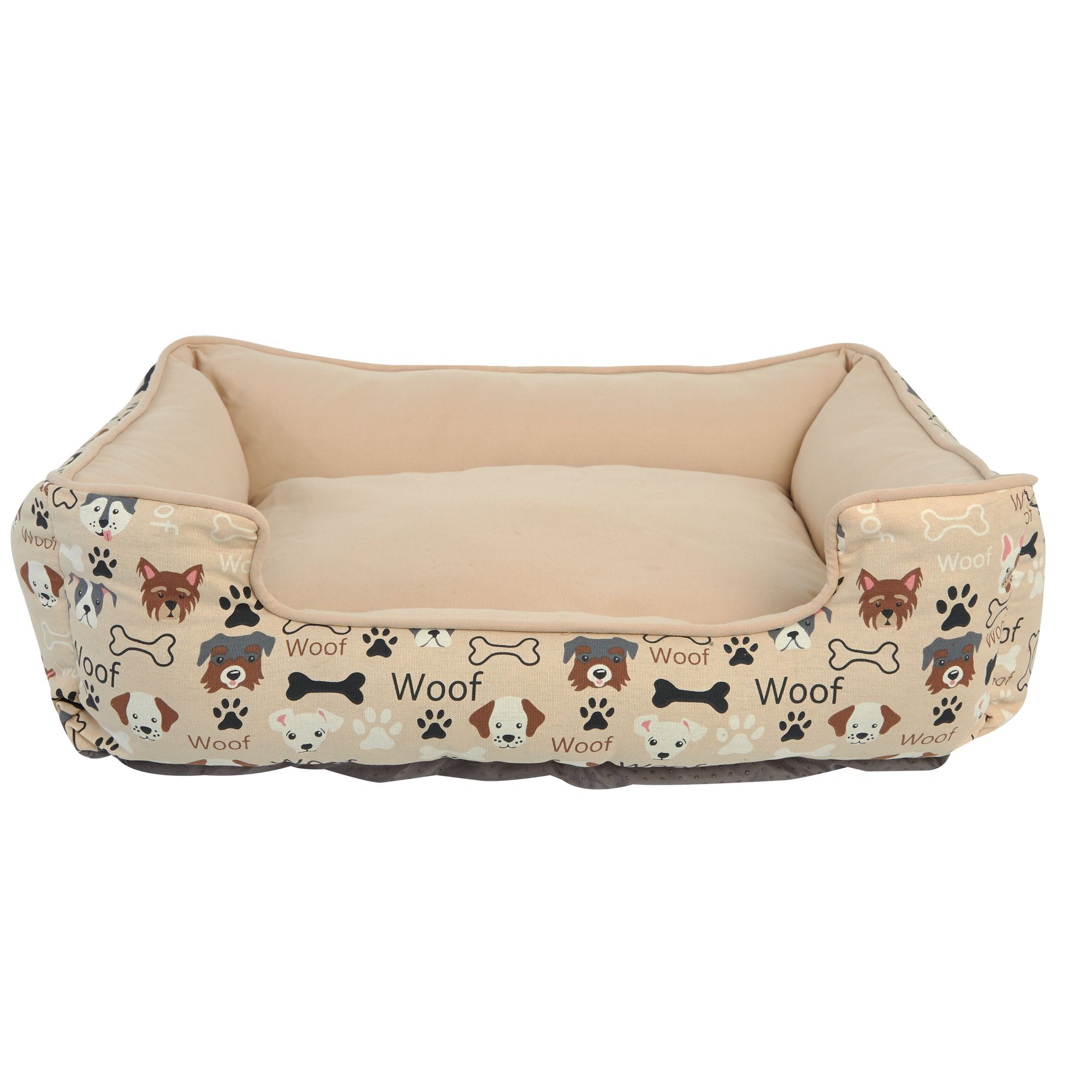 Top Paw® Dog & Bones Cuddler Pet Bed dog Cuddler Beds PetSmart