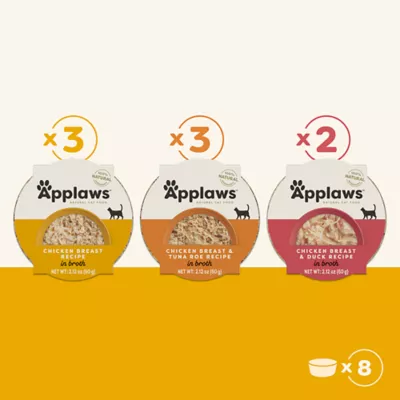 Product Applaws Wet Cat Food - Natural, Limited Ingredient, Multipack 8 ct