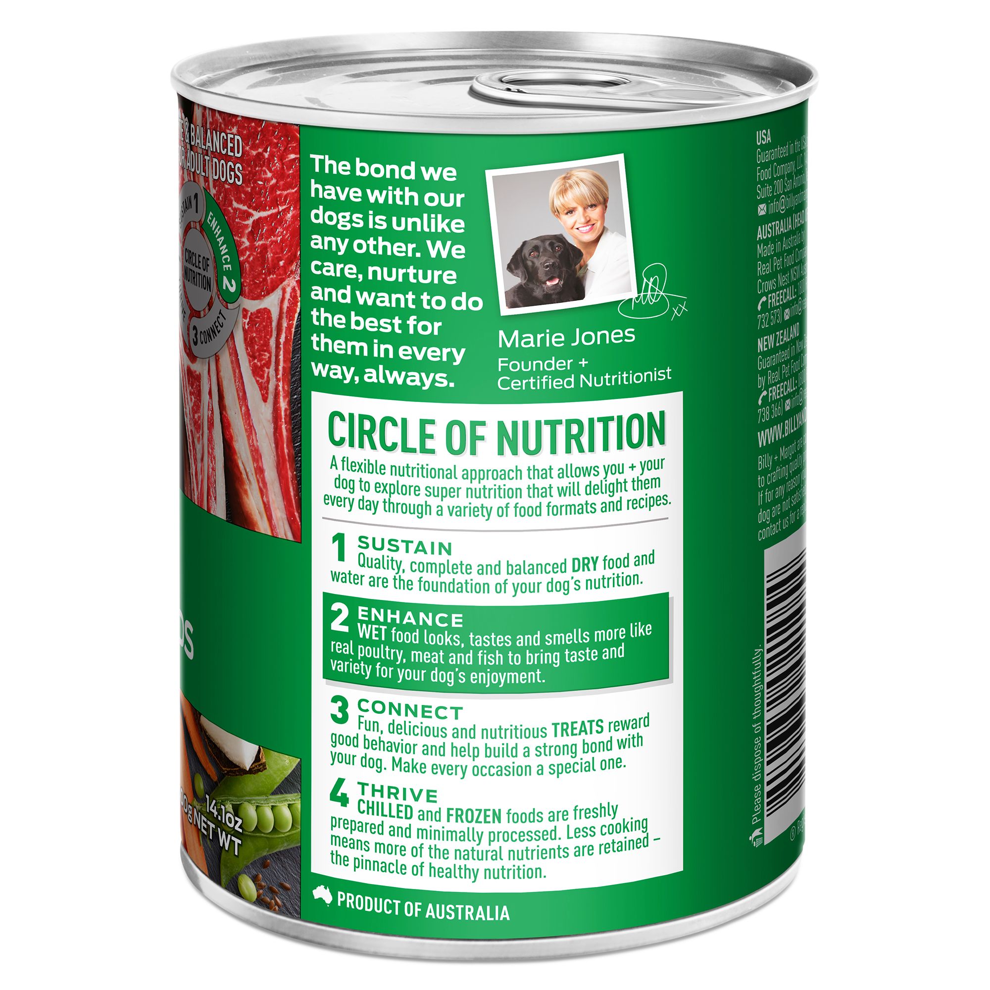 billy and margot wet dog food